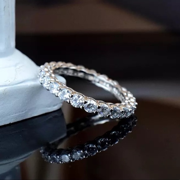 New 925 Sterling Silver Engagement Ring - Picture 5 of 6
